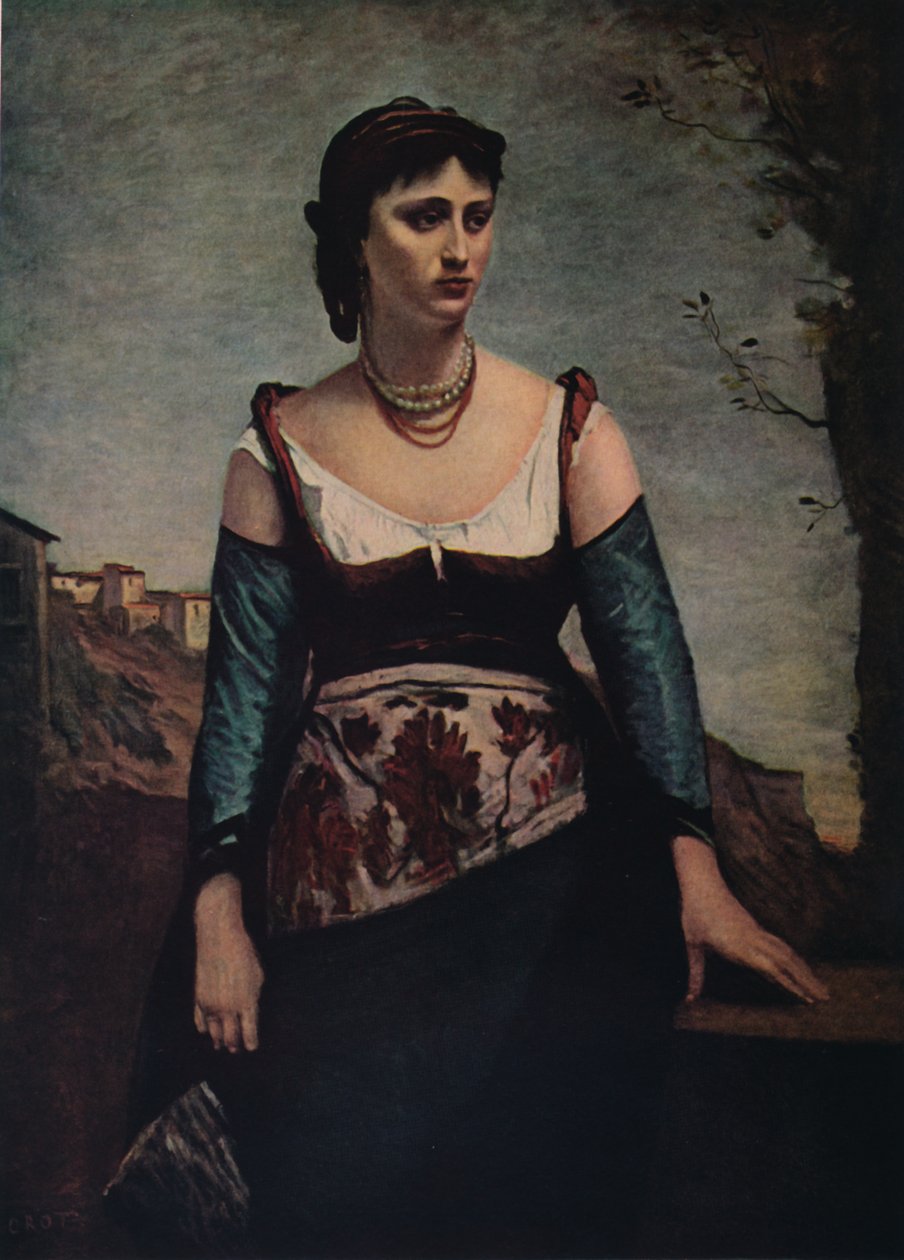 Agostina da Jean Baptiste Camille Corot