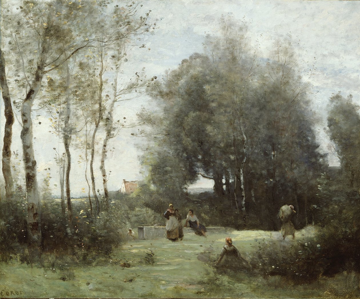 Arleux-Palluel, Il ponte dei tentativi da Jean Baptiste Camille Corot