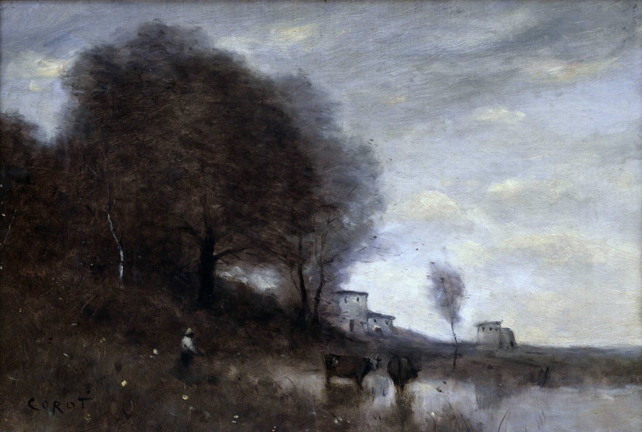 Paesaggio di campagna da Jean Baptiste Camille Corot