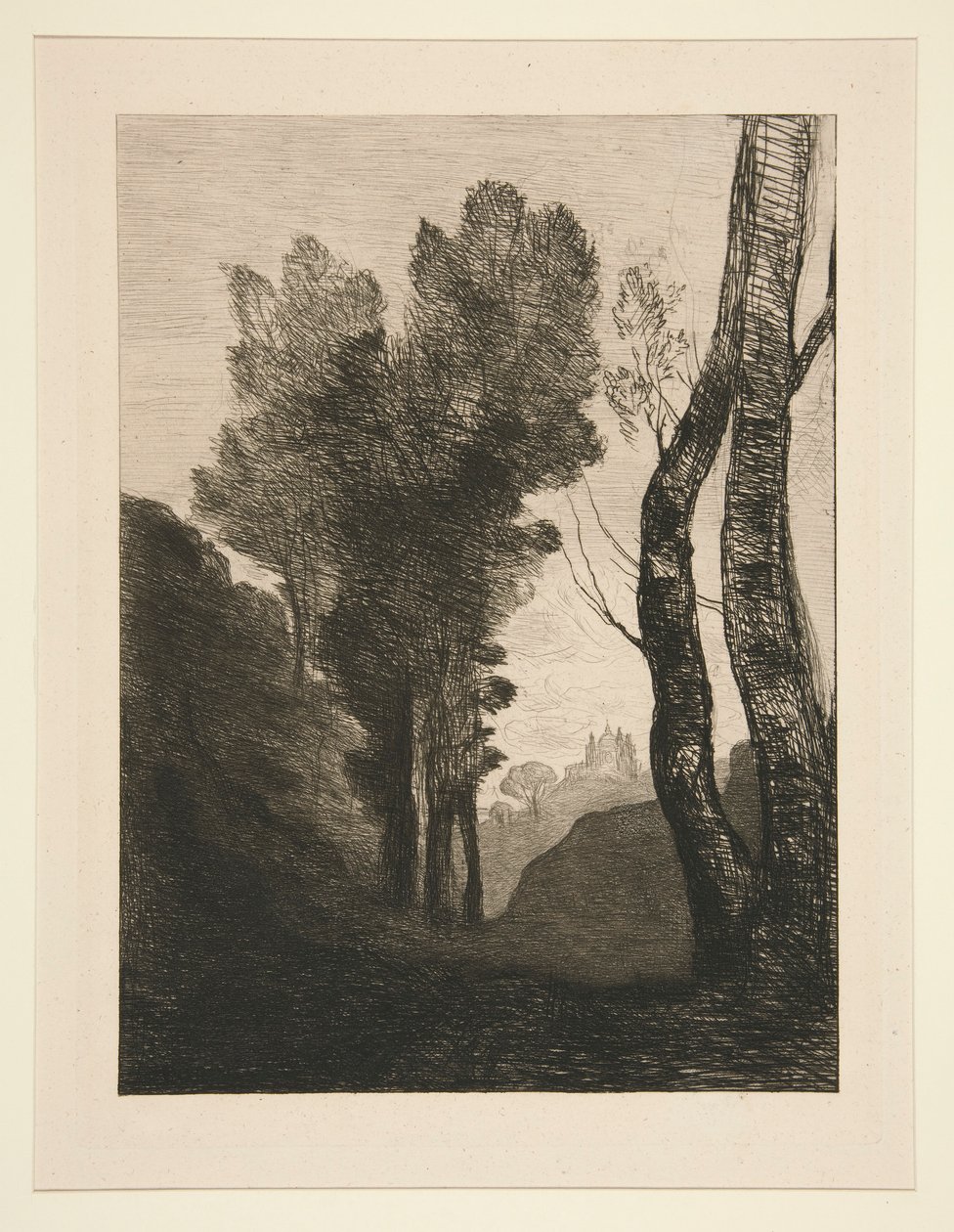 Dintorni di Roma da Jean Baptiste Camille Corot