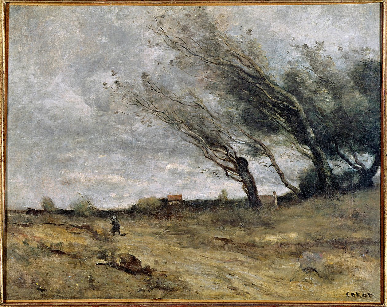 Tempesta da Jean Baptiste Camille Corot