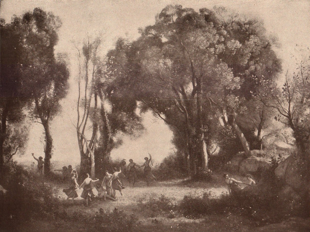 Tedesco: Tanz der Nymphen Mattina. Danza delle Ninfe da Jean Baptiste Camille Corot