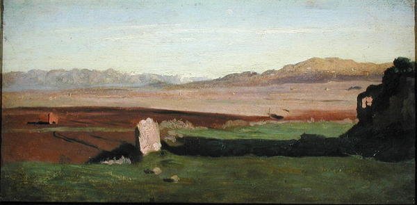 Paesaggio Italiano, c.1826 da Jean Baptiste Camille Corot