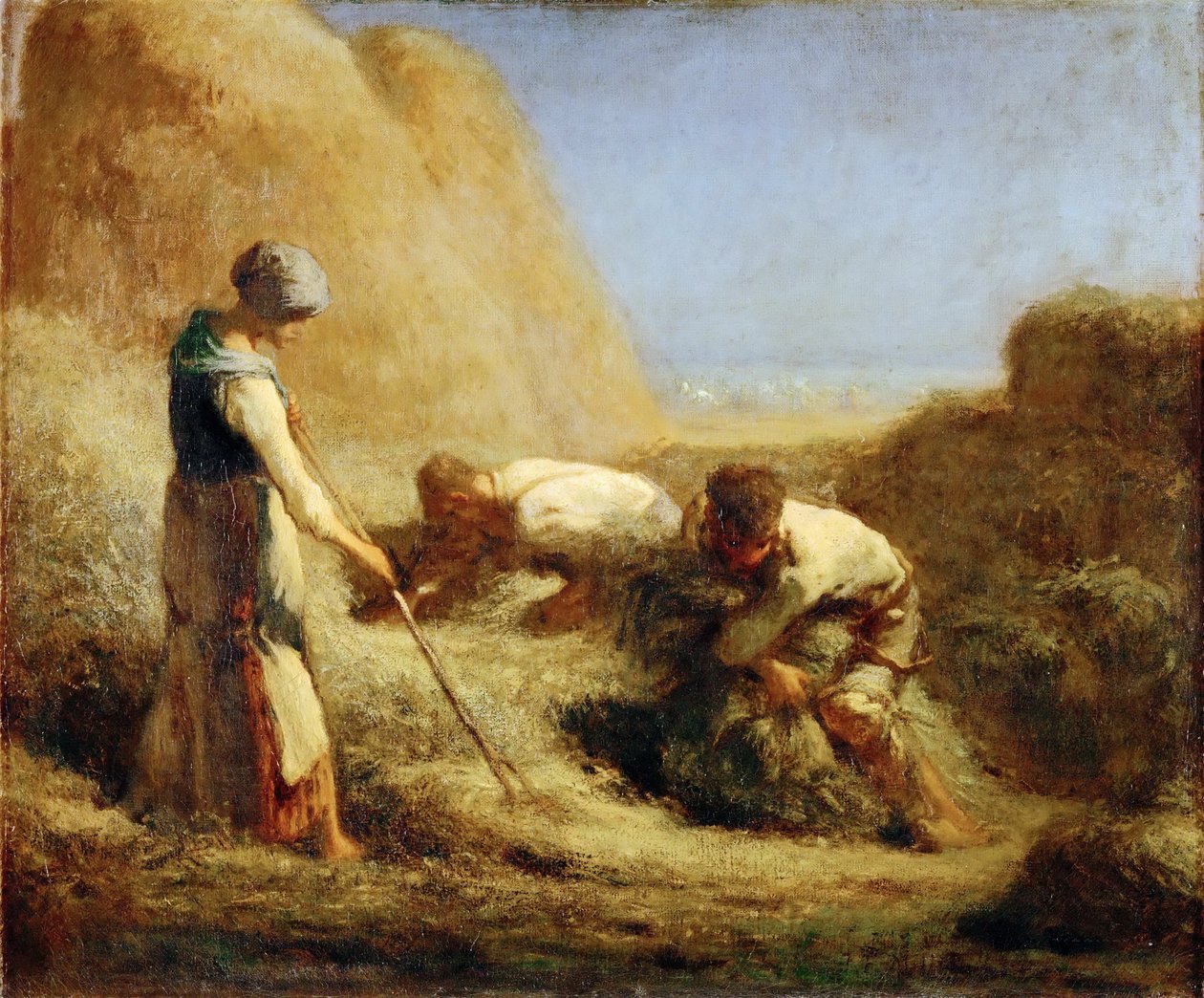 Jean-Baptiste-Camille Corot, 1850-51 - I fienaioli da Jean Baptiste Camille Corot