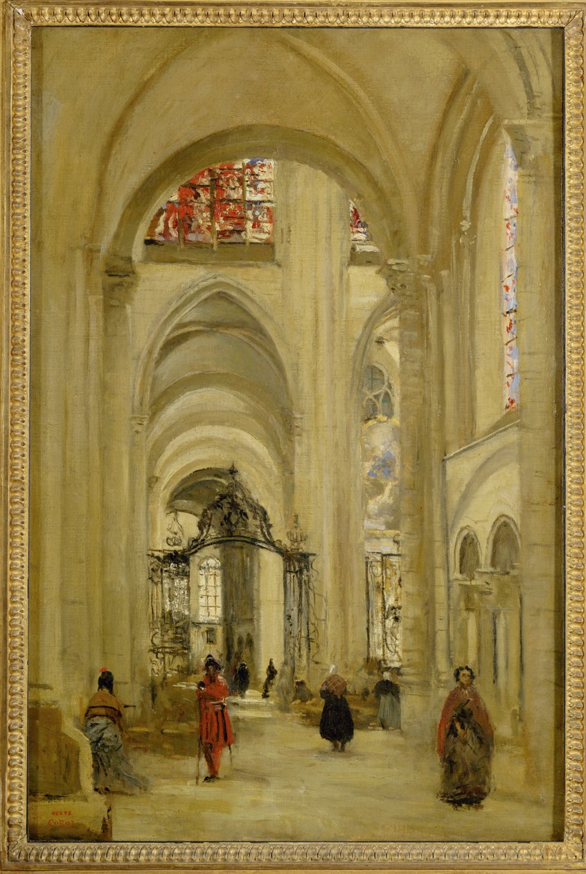 La cattedrale di Sens, vista dall