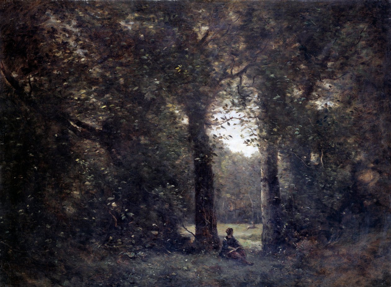 La radura, ricordo della città di Avray da Jean Baptiste Camille Corot