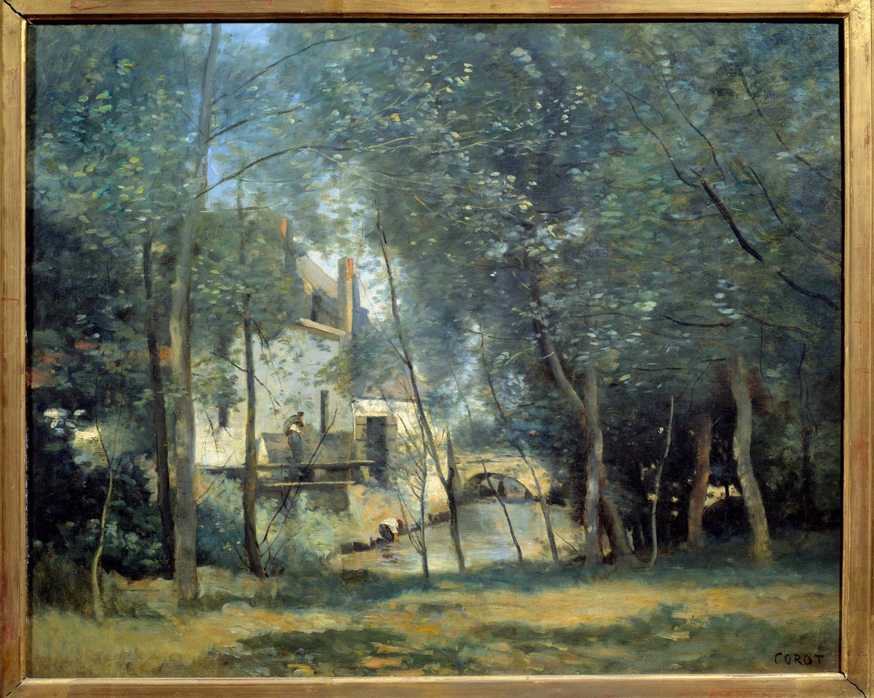 Le Moulin de Saint-Nicolas-Lez-Arras da Jean Baptiste Camille Corot