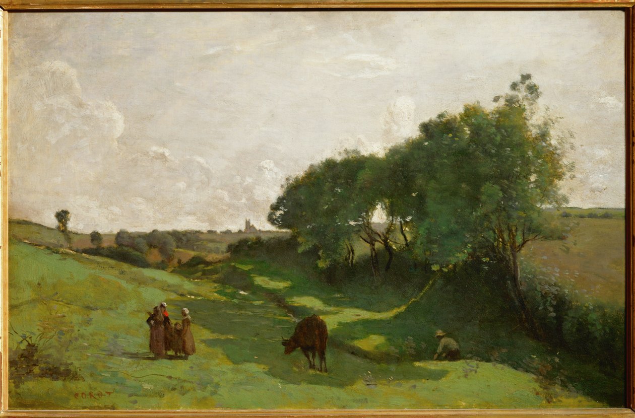 Le vallon - la valle ... da Jean Baptiste Camille Corot