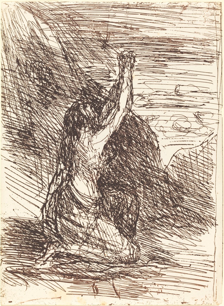 Maria Maddalena in ginocchio da Jean Baptiste Camille Corot
