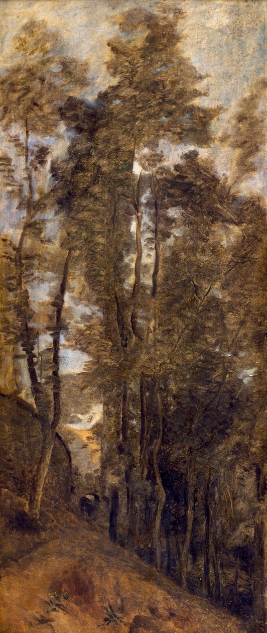 Ricordo delle fortificazioni di Arras da Jean Baptiste Camille Corot