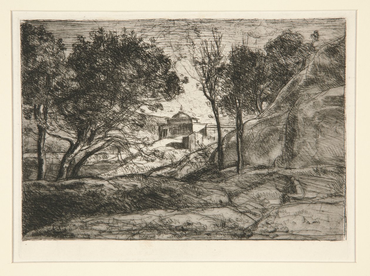 Ricordo della Toscana da Jean Baptiste Camille Corot