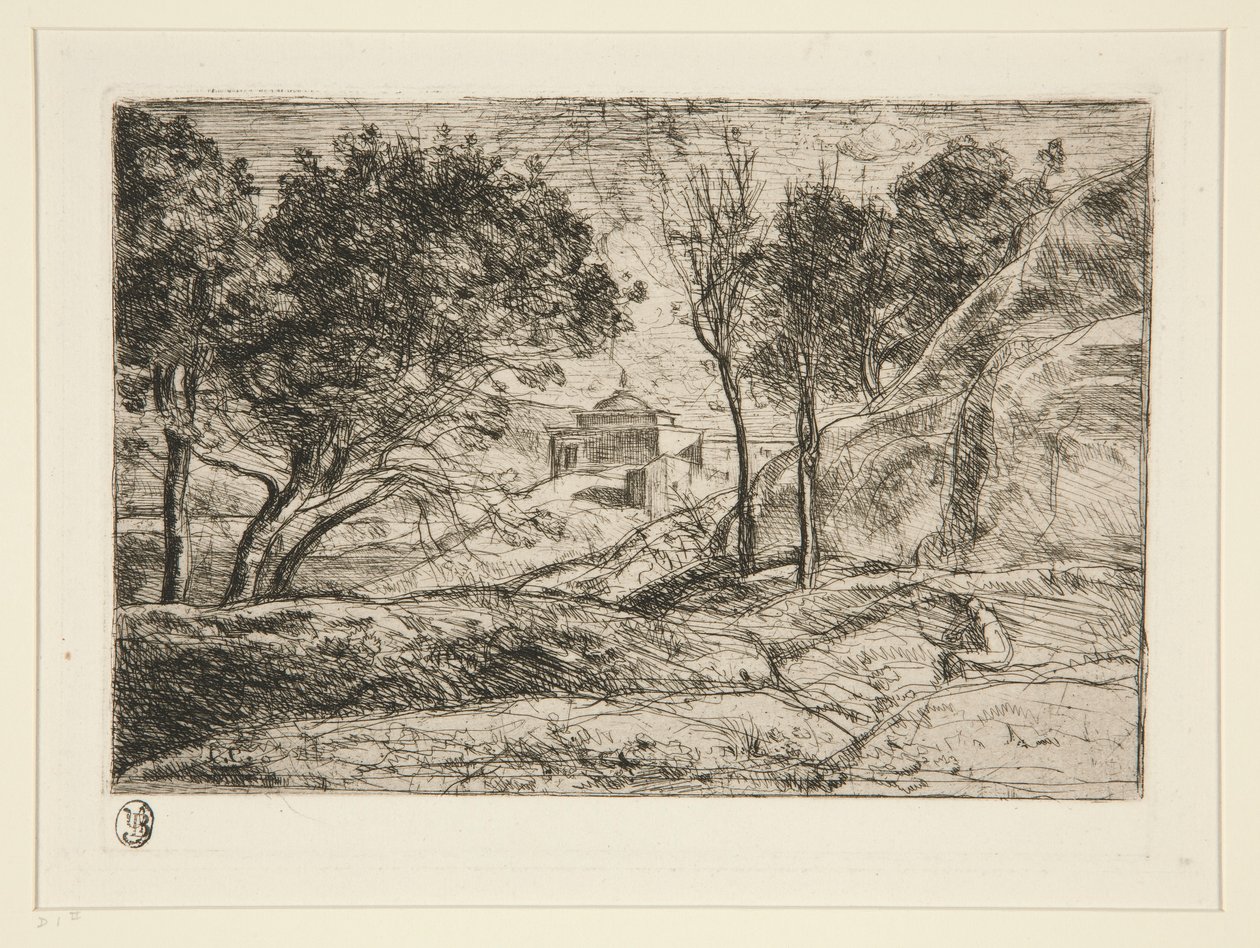 Ricordo della Toscana da Jean Baptiste Camille Corot