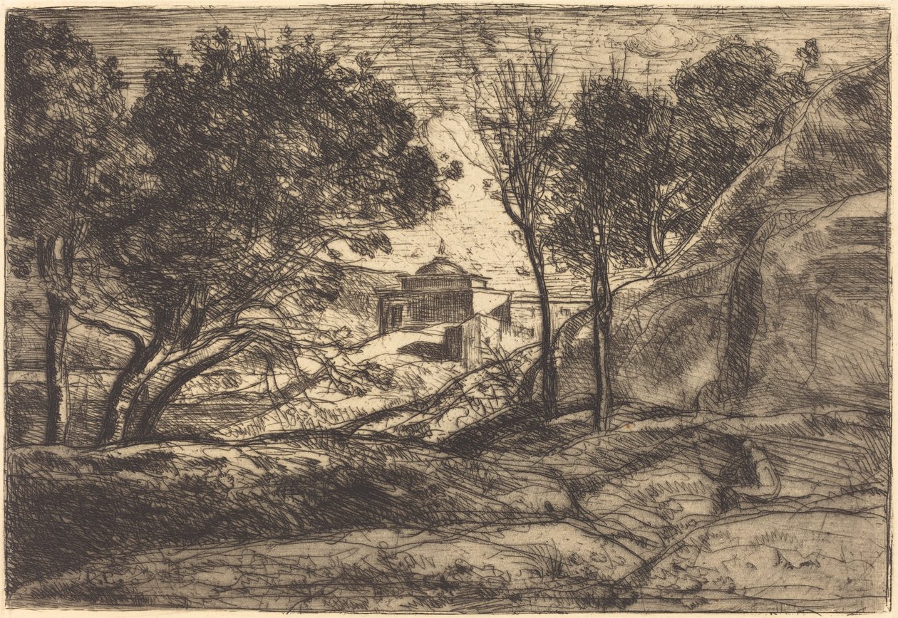 Souvenir della Toscana da Jean Baptiste Camille Corot