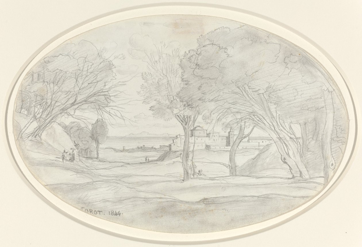 Souvenir della Toscana da Jean Baptiste Camille Corot