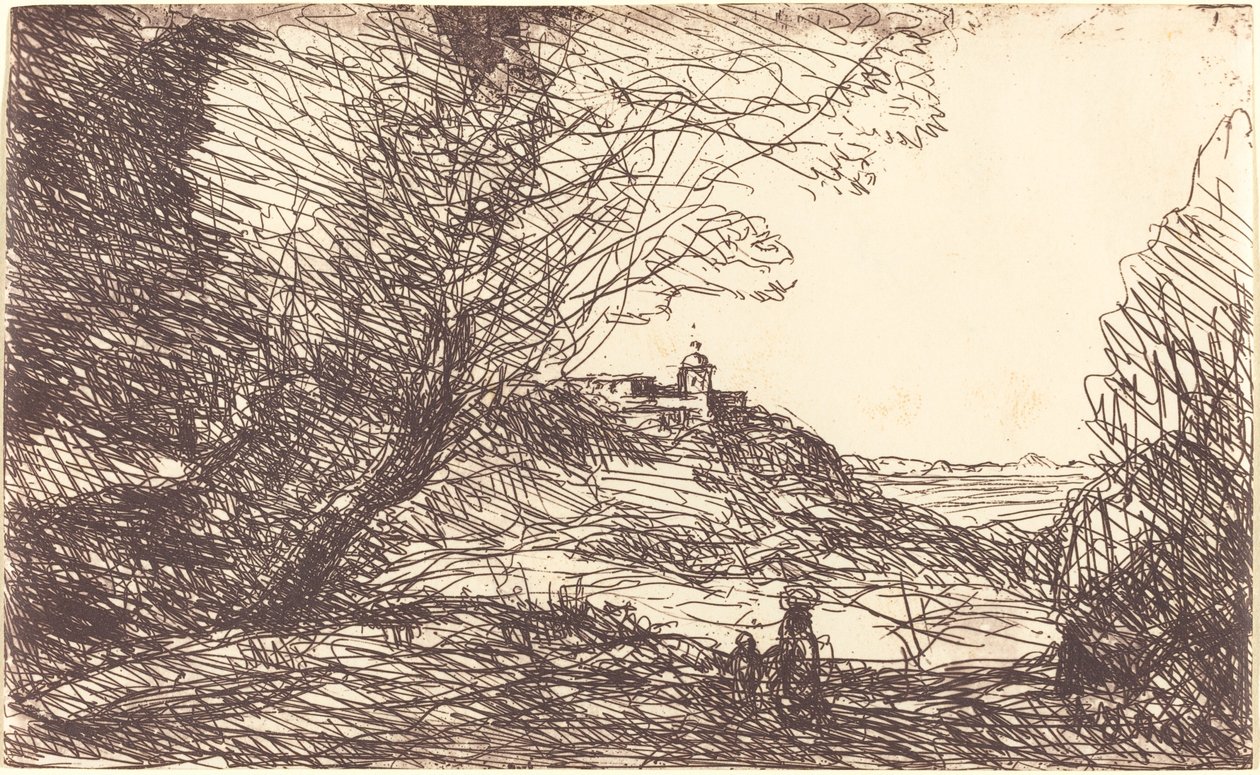 Souvenir des environs de Monaco da Jean Baptiste Camille Corot