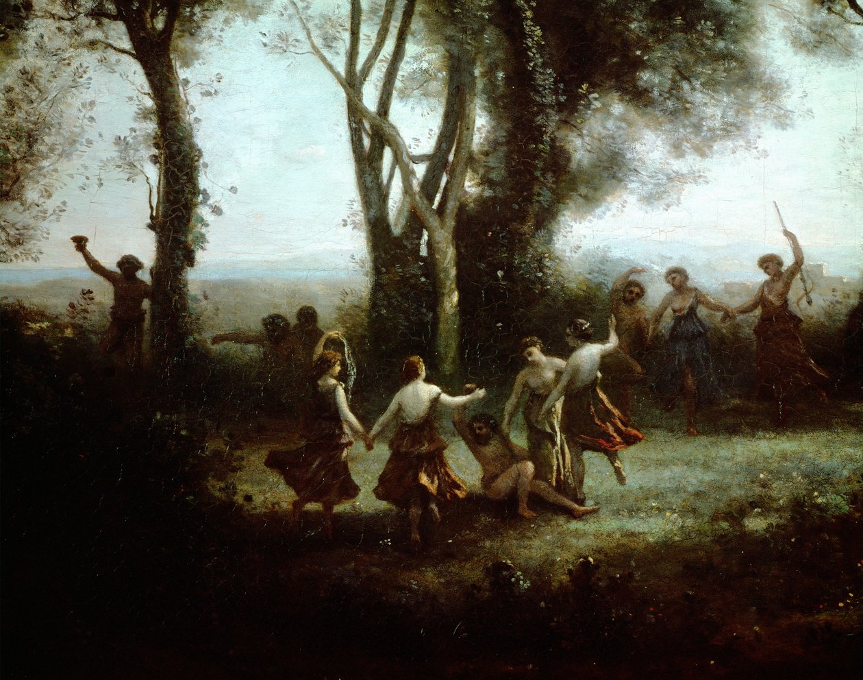 La danza delle ninfe ... da Jean Baptiste Camille Corot