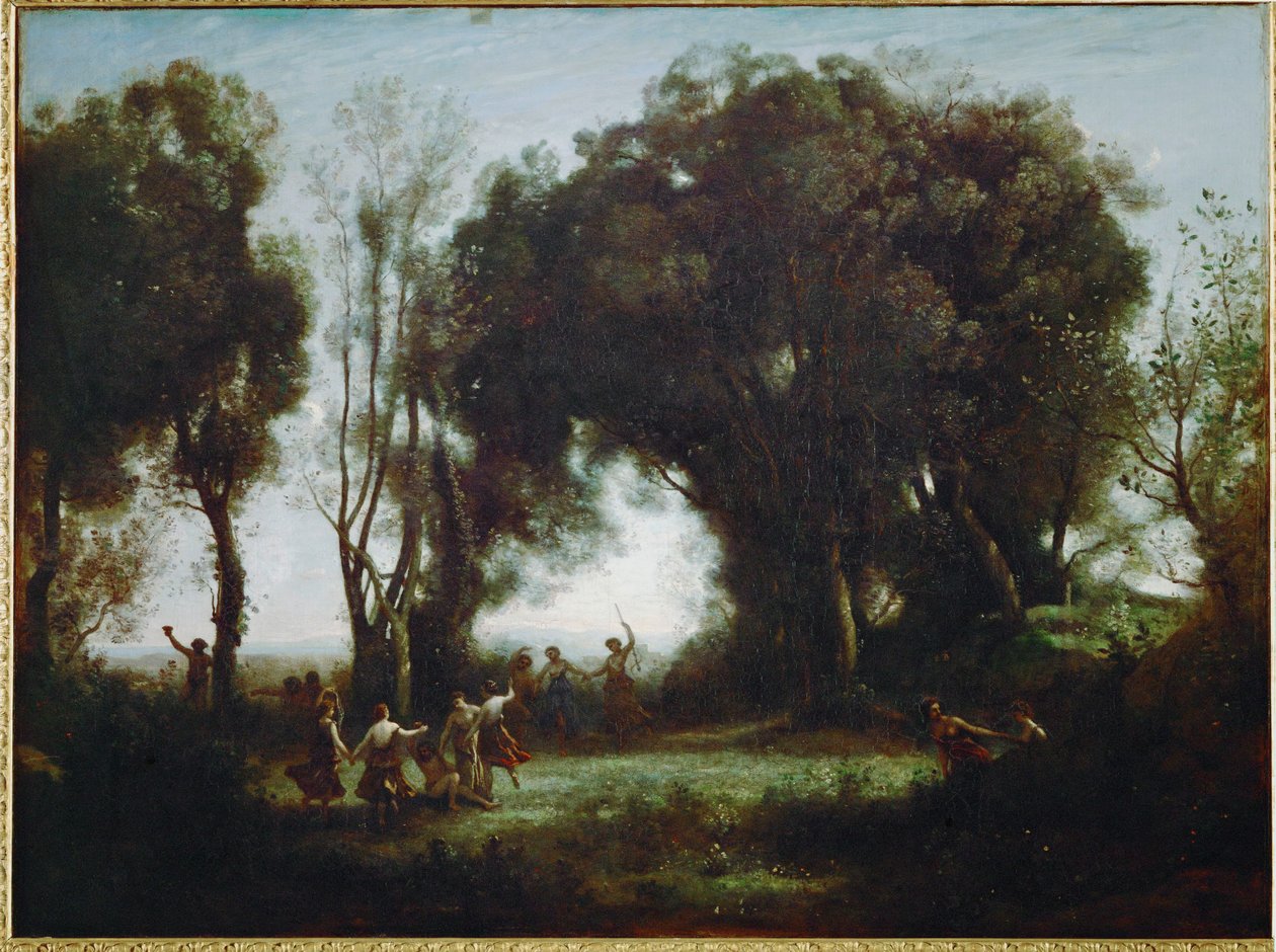 La danza delle ninfe ... da Jean Baptiste Camille Corot