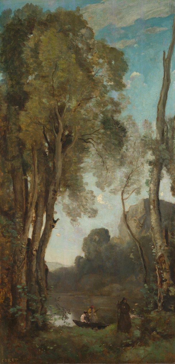 I quattro momenti della giornata (sera) da Jean Baptiste Camille Corot