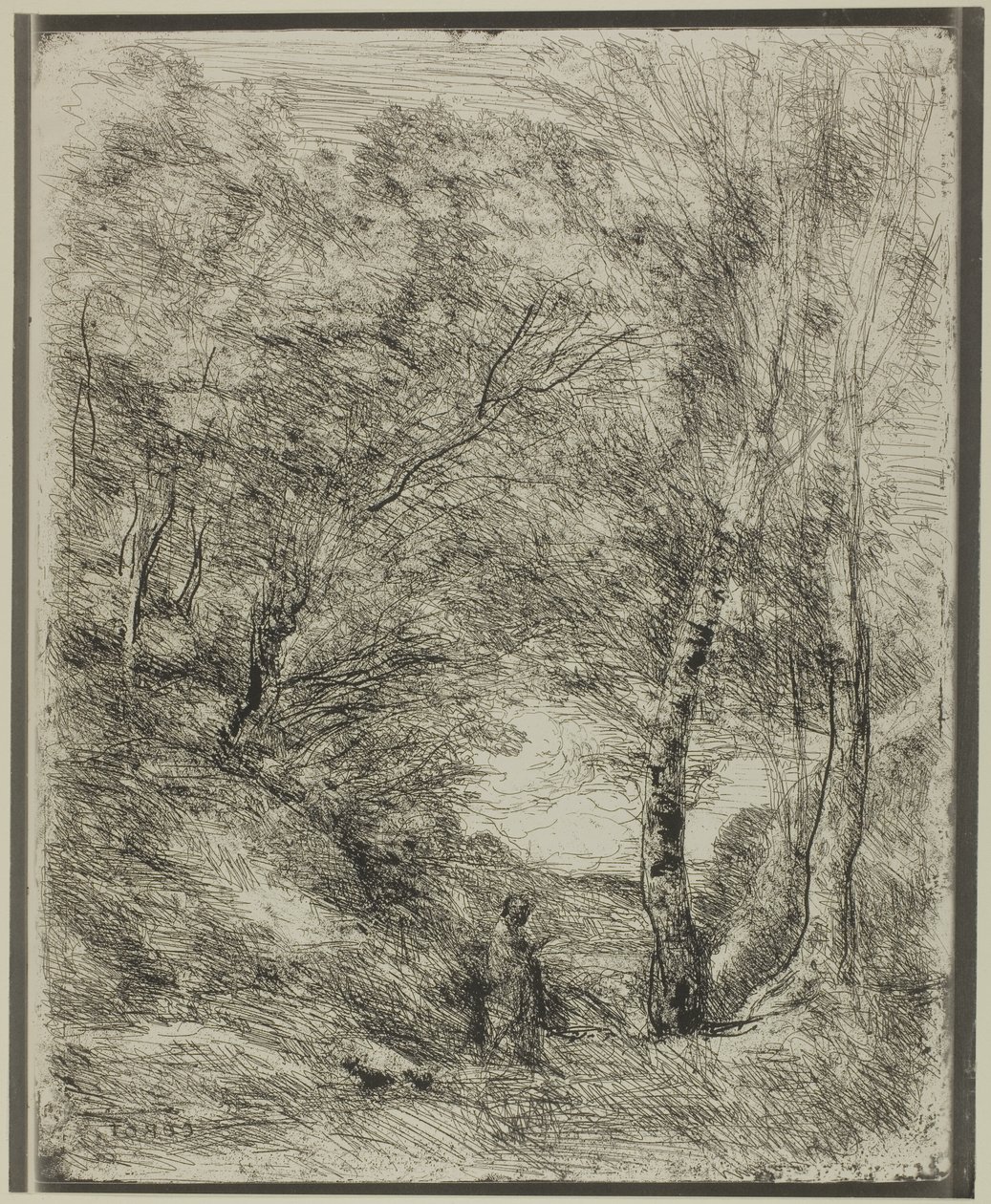 I giardini di Orazio da Jean Baptiste Camille Corot
