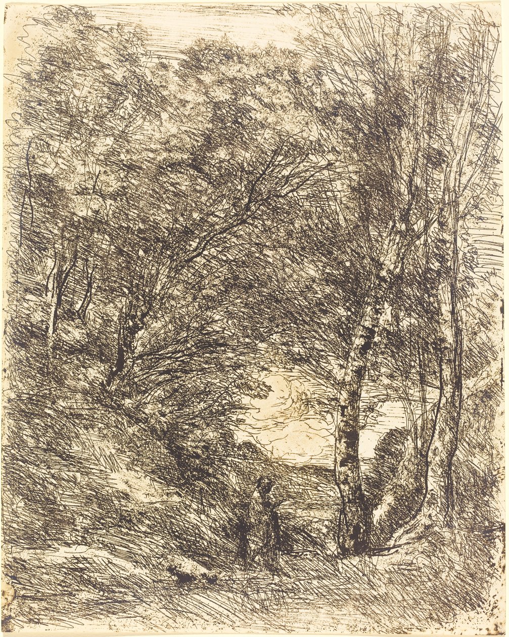 I Giardini di Orazio da Jean Baptiste Camille Corot