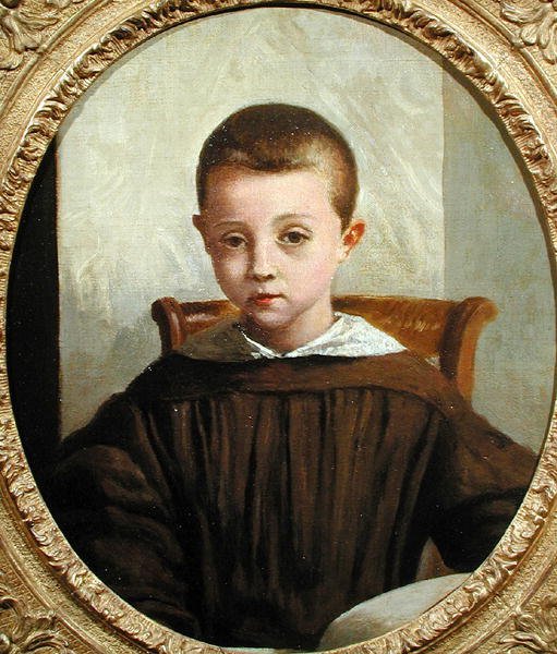 Il figlio di M. Edouard Delalain, c.1845-50 da Jean Baptiste Camille Corot