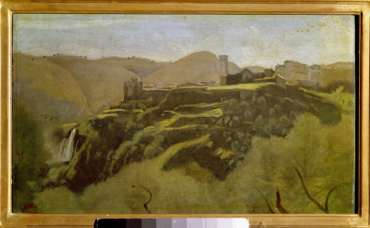 Veduta delle cascatelle di Tivoli da Jean Baptiste Camille Corot