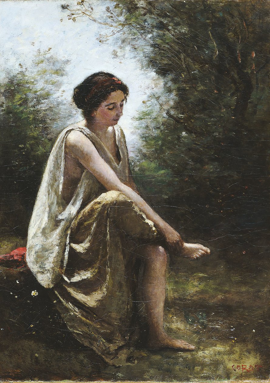 Euridice Ferita, 1868-70 da Jean Baptiste Camille Corot