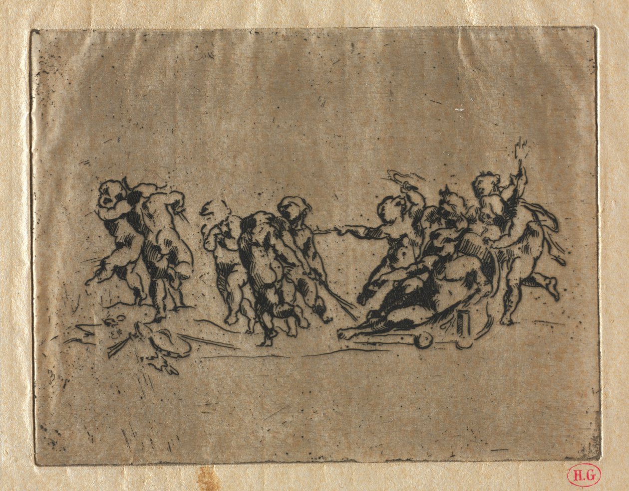 Baccanale con Bambini e Carro da Jean Baptiste Carpeaux