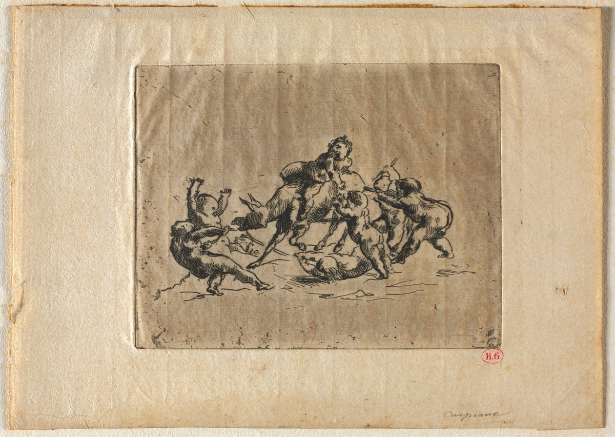 Baccanale con Bambini e Asino da Jean Baptiste Carpeaux