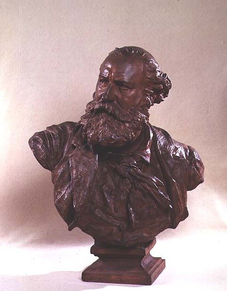 Busto di Charles Gounod (1818-93) c.1874 da Jean Baptiste Carpeaux
