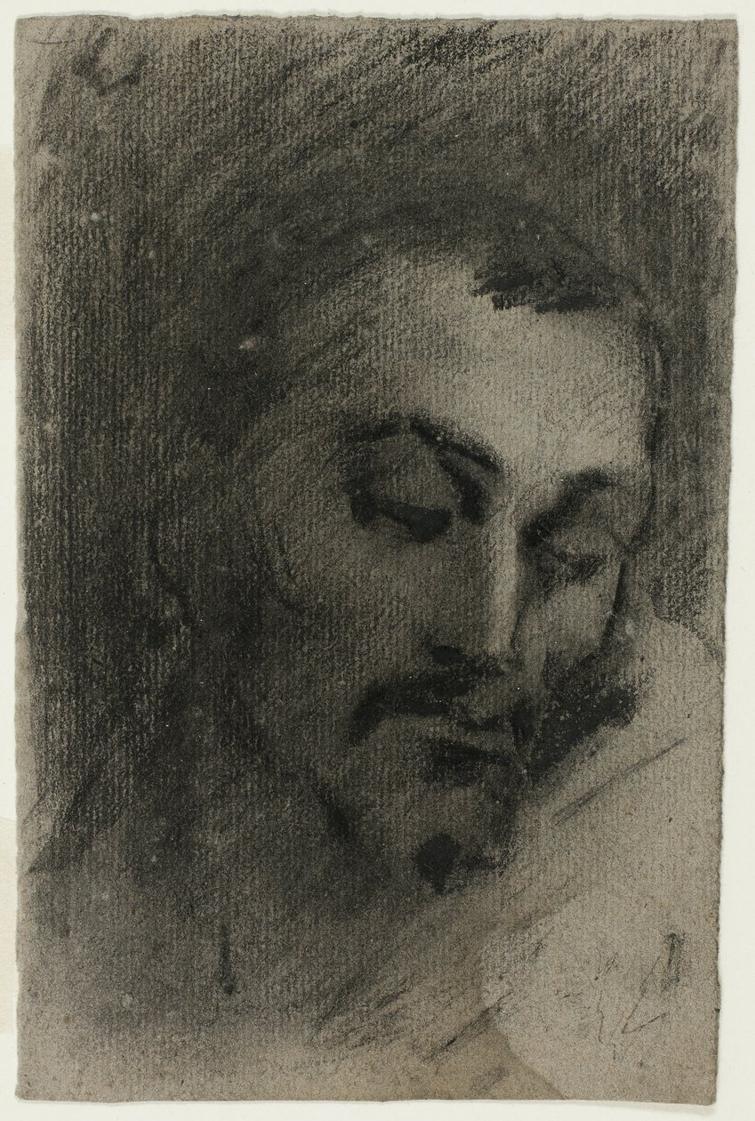 Testa di uomo da Jean Baptiste Carpeaux