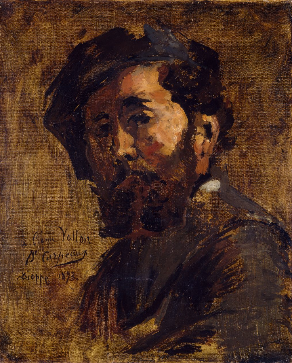 Ritratto di Antoine Vollon da Jean Baptiste Carpeaux