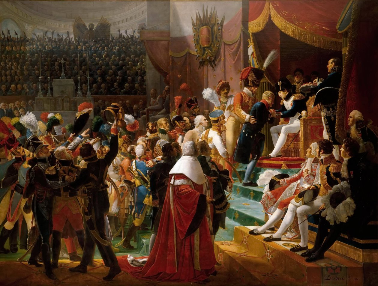 Prima distribuzione delle decorazioni della Legion d