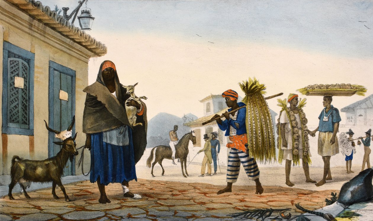 e litografie colorate da Jean Baptiste Debret