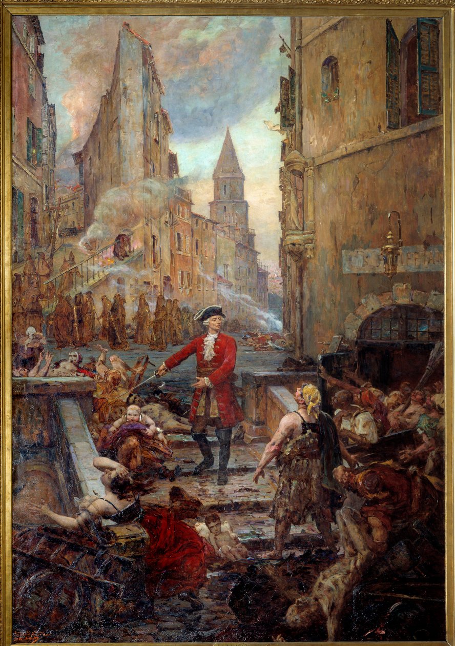 Il Cavaliere Roze alla Montee des Aroules a Marsiglia da Jean Baptiste Duffaud