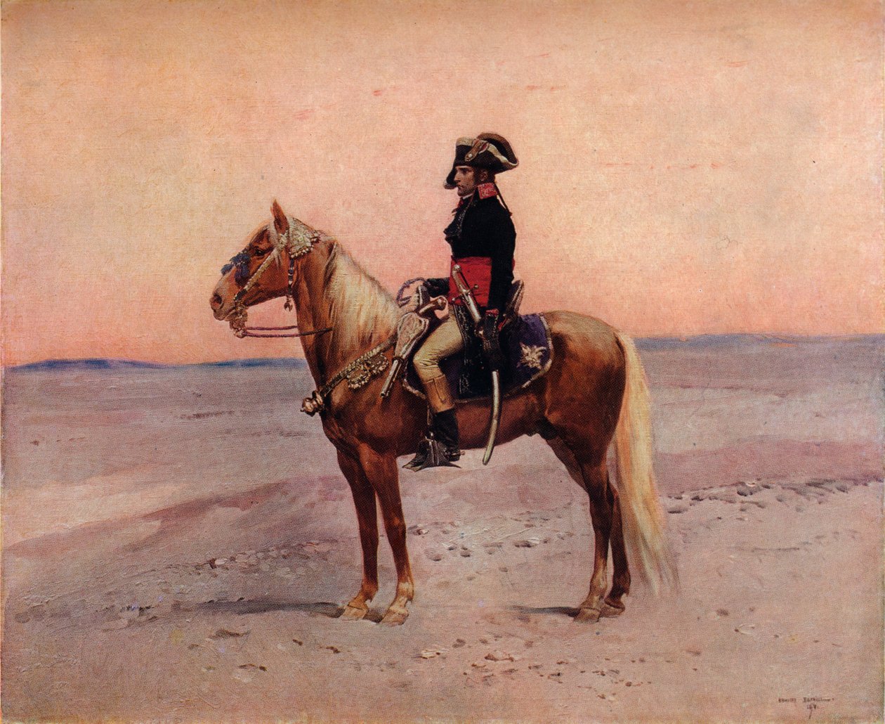Napoleone in Egitto, XIX secolo da Jean Baptiste Edouard Detaille