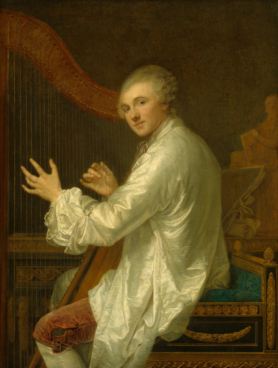 Ange Laurent de La Live de Jully, c.1759 da Jean Baptiste Greuze