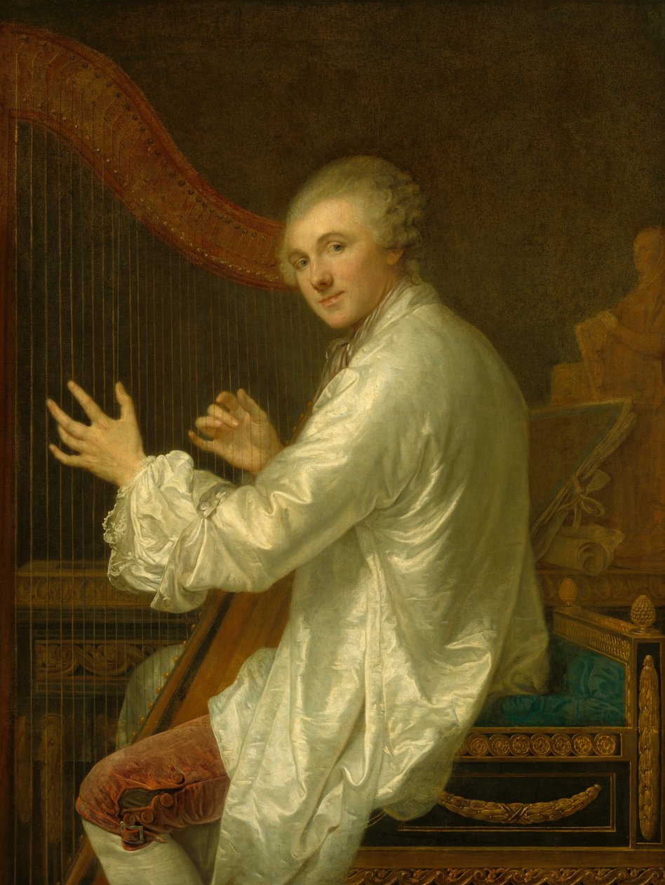 Ange Laurent de La Live de Jully, probabilmente 1759 da Jean Baptiste Greuze