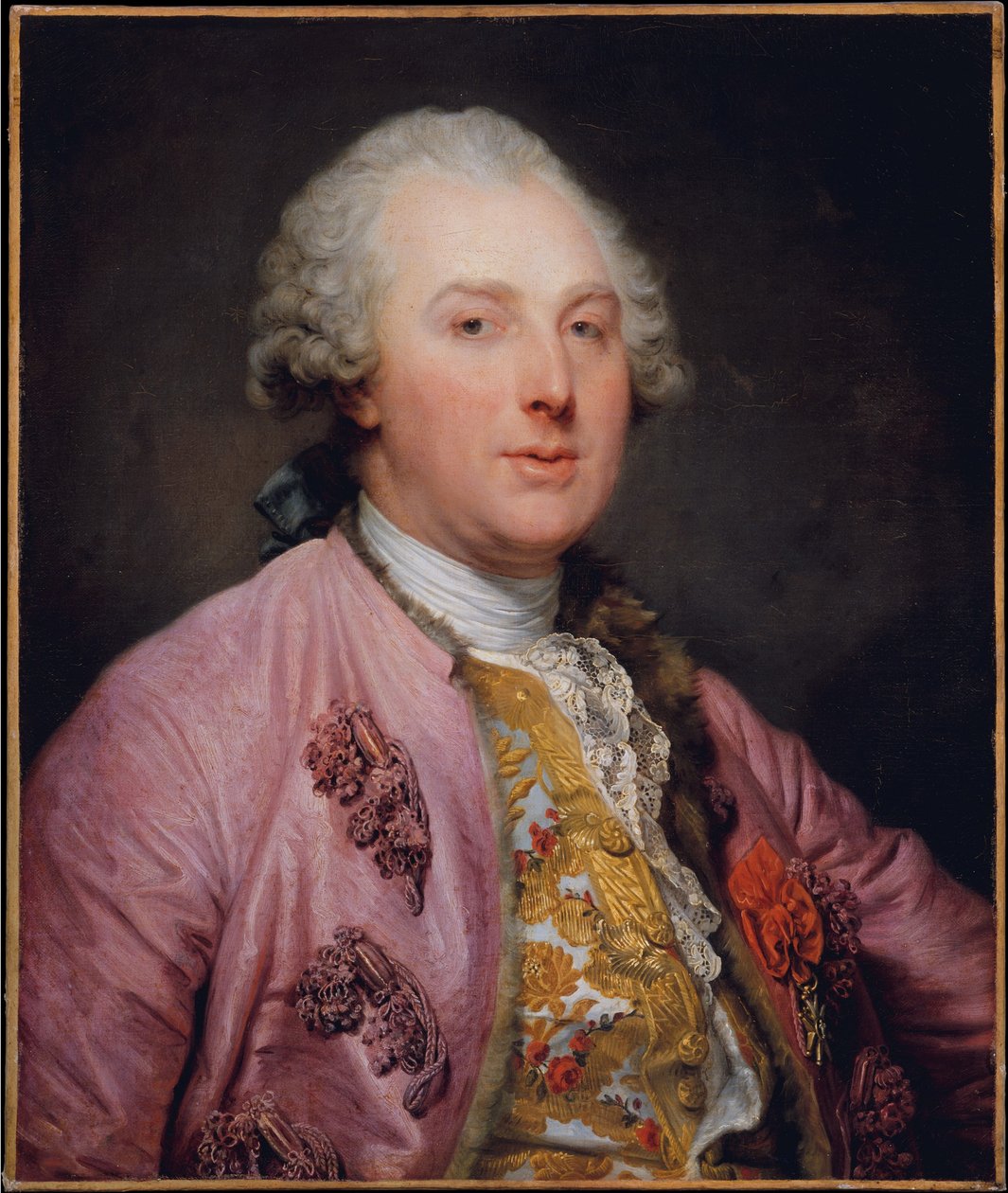Charles Claude de Flahaut (1730-1809), conte di Angiviller da Jean Baptiste Greuze