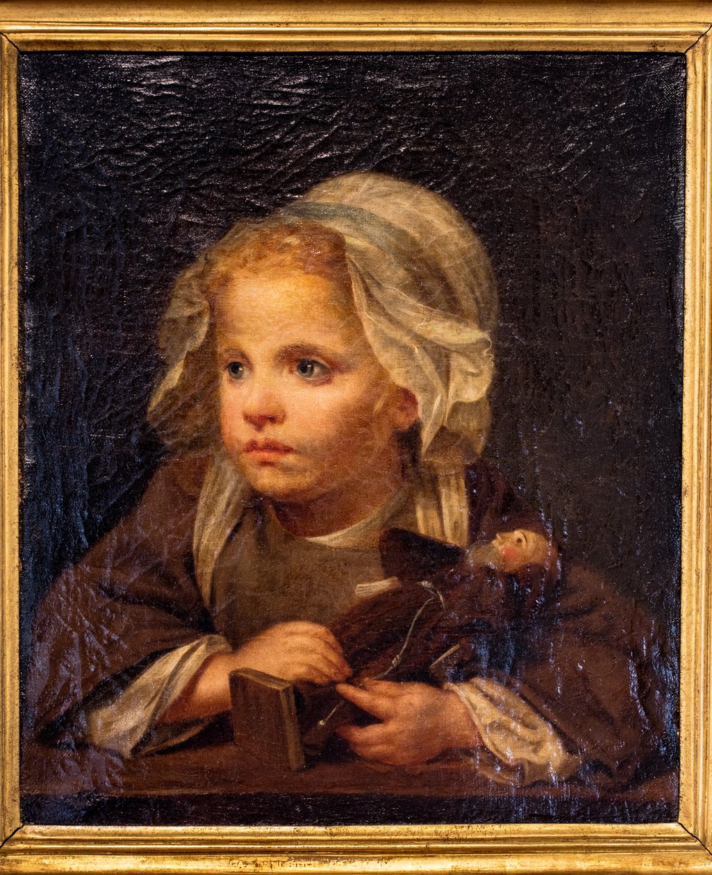 Ragazza con cappuccino da Jean Baptiste Greuze