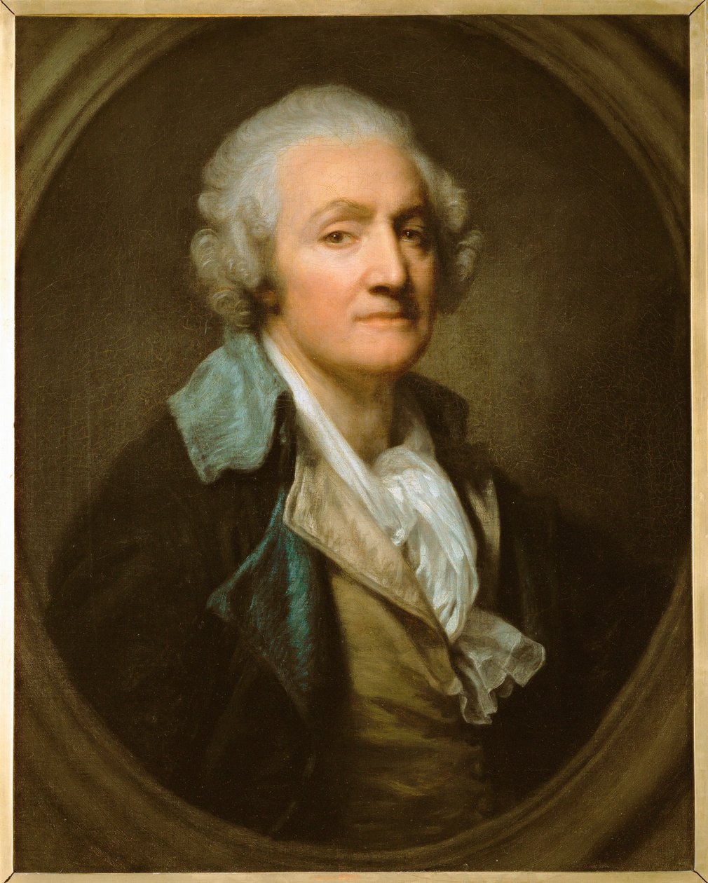 Jean Baptiste Greuze, autoritratto ... da Jean Baptiste Greuze