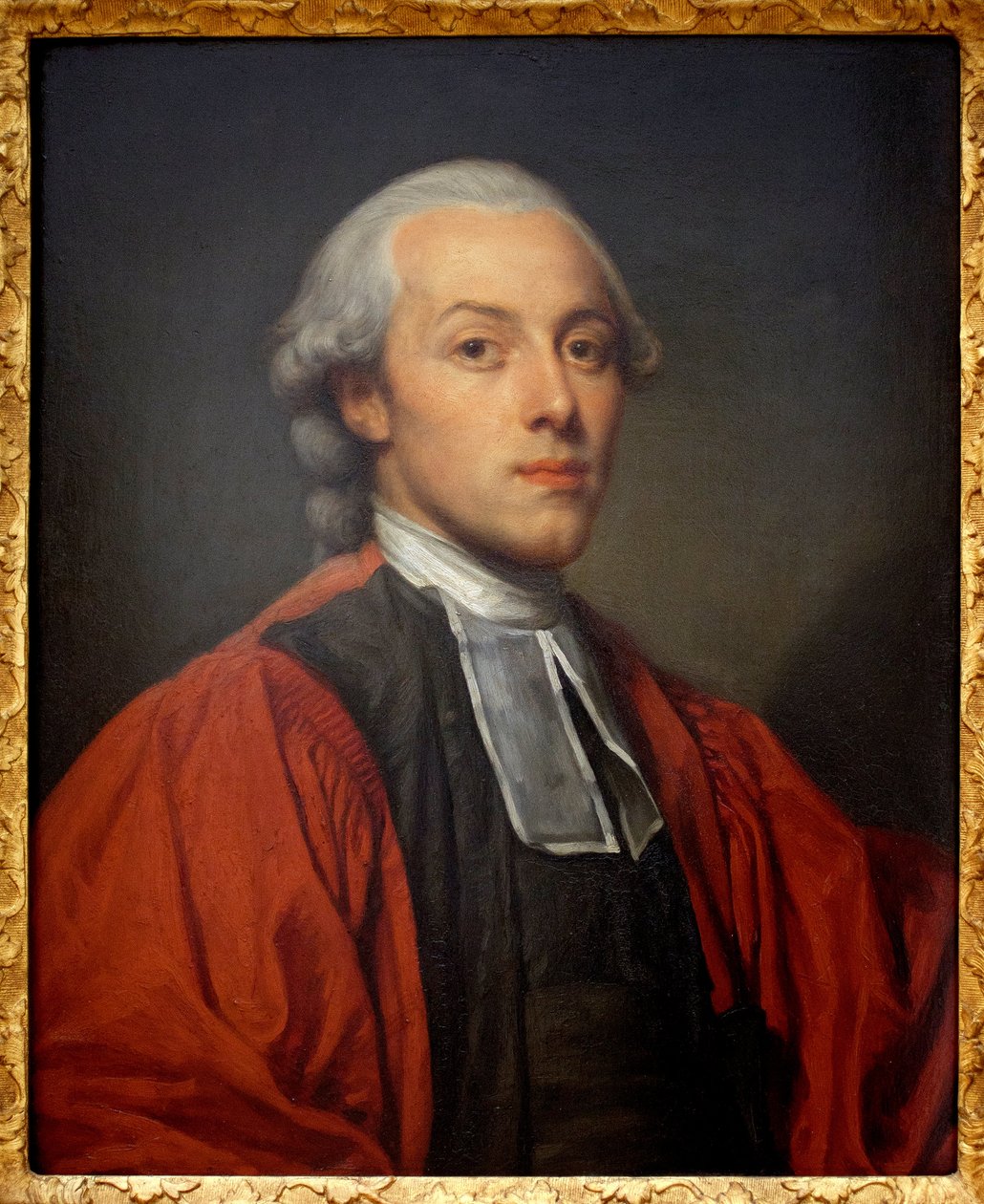 Ritratto di Charles Paul Jean Baptiste de Bourgevin de Vialart de Saint Morys, consigliere alla Grand Chambre del Parlamento di Parigi. Dipinto di Jean Baptiste Greuze. Arte francese da Jean Baptiste Greuze