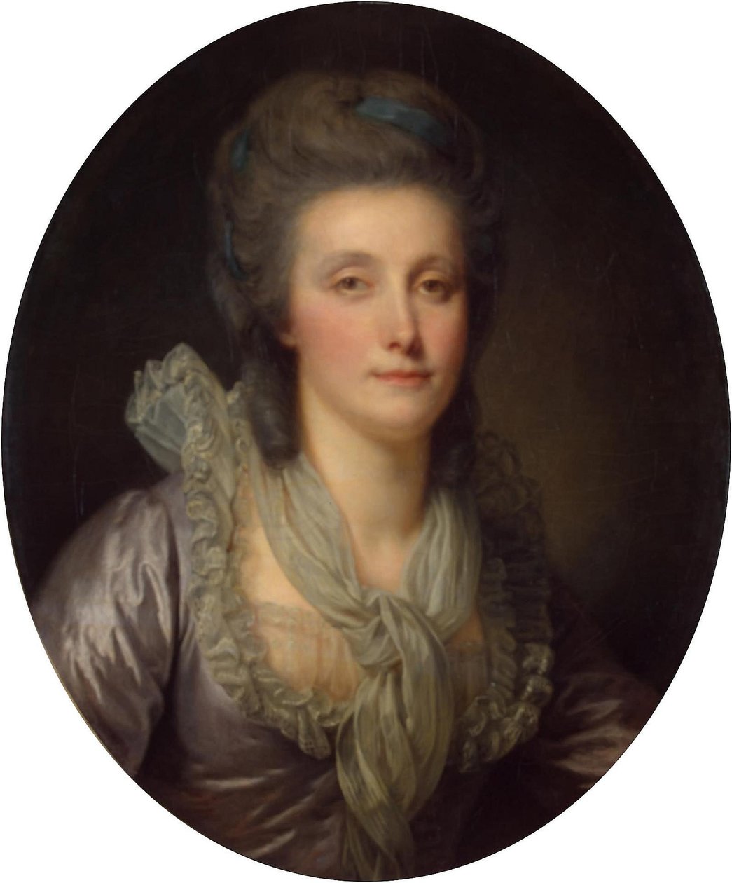 Ritratto della contessa Ekaterina Shuvalova da Jean Baptiste Greuze