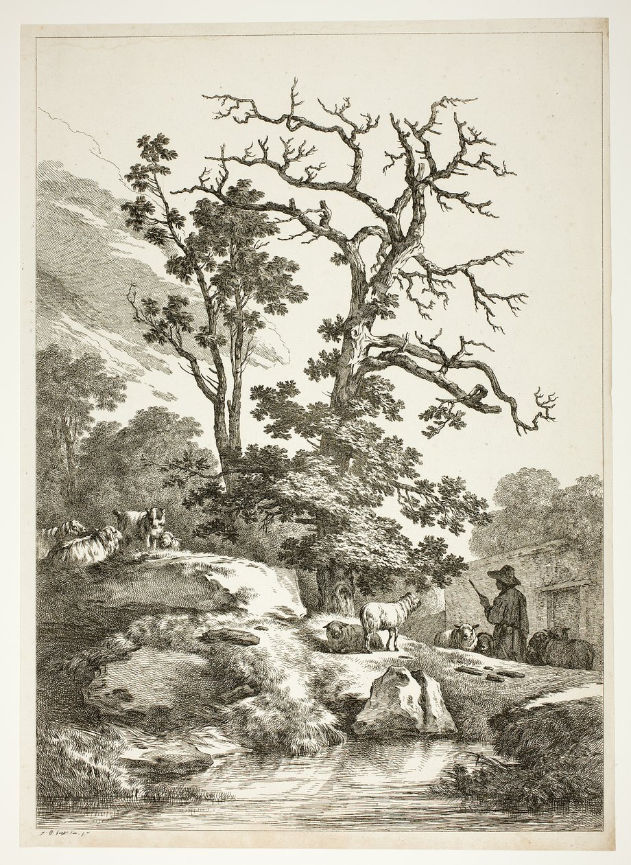 Bucolic Scene da Jean Baptiste Huet