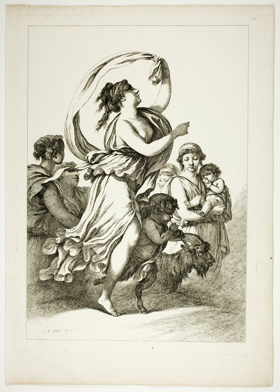 Tavola 24 di 38 da Oeuvres de J. B. Huet da Jean Baptiste Huet