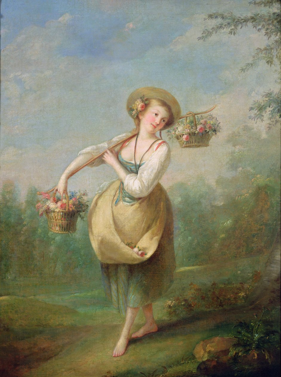 La fioraia da Jean Baptiste Huet
