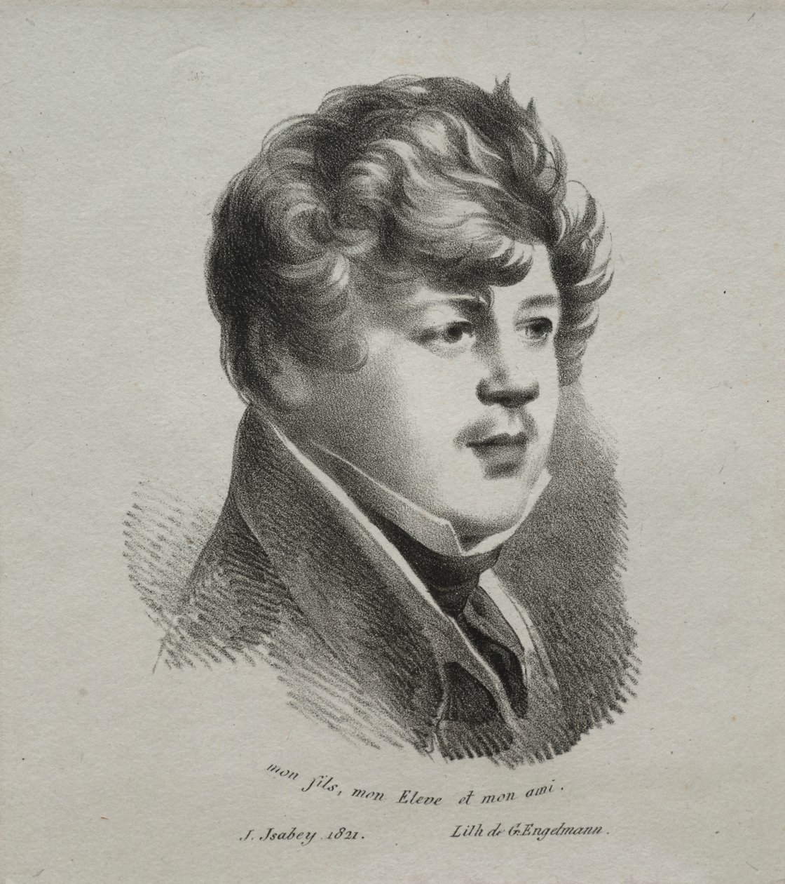 Eugène Isabey, 1821 da Jean Baptiste Isabey