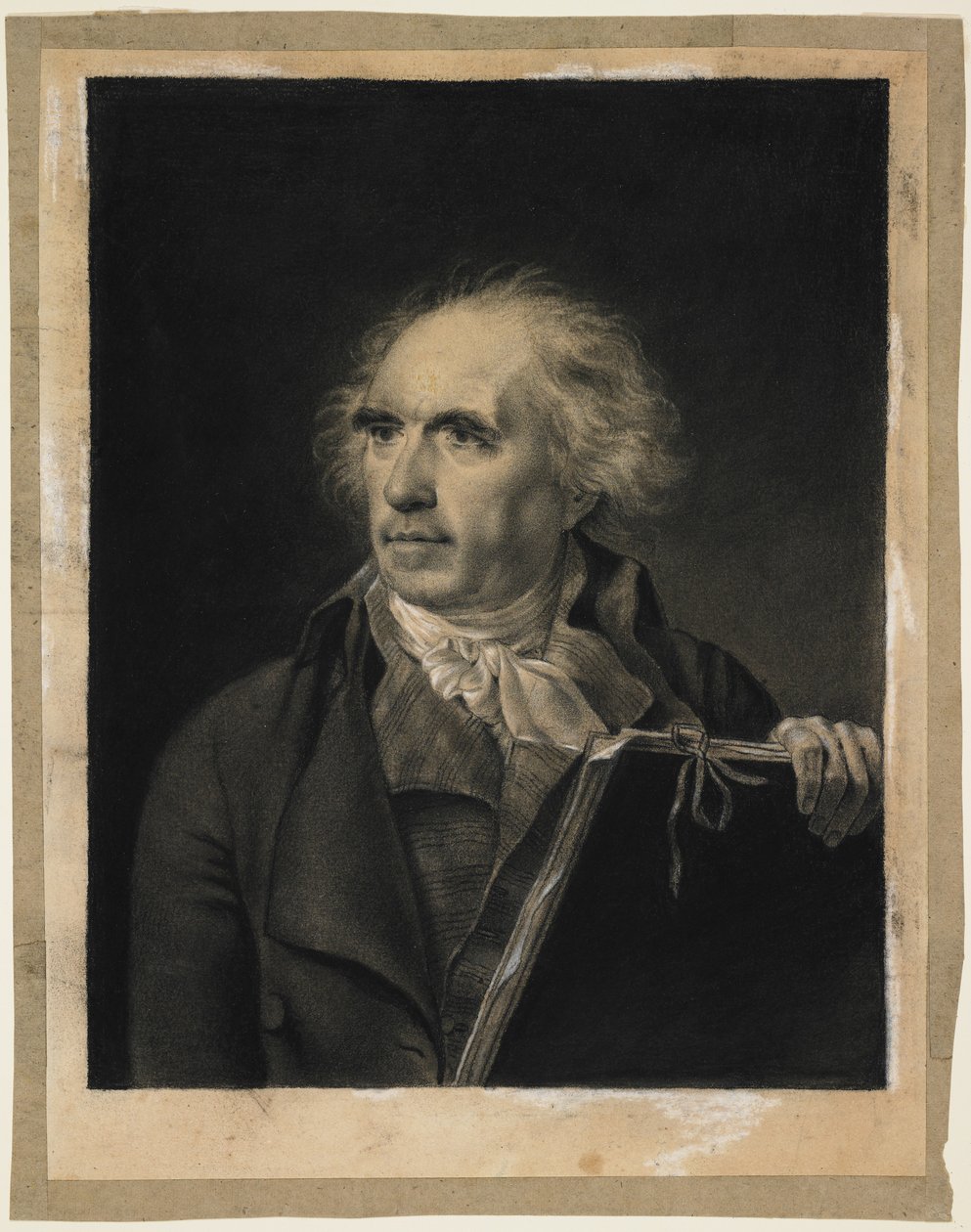 Ritratto di Hubert Robert, c.1798-99 da Jean Baptiste Isabey