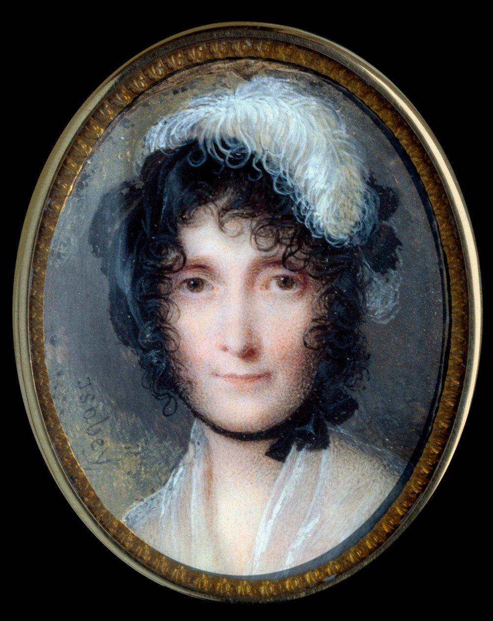Ritratto di Laetitia Bonaparte (Maria Letizia Ramolino) (1750-1836), madre di Napoleone Bonaparte da Jean Baptiste Isabey