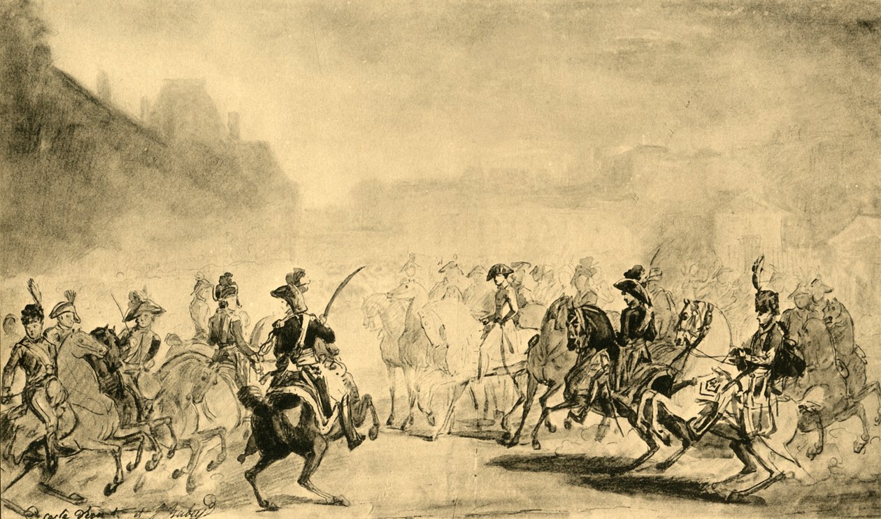 Revue du Quintidi, 1800 o 1801, 1921 da Jean Baptiste Isabey